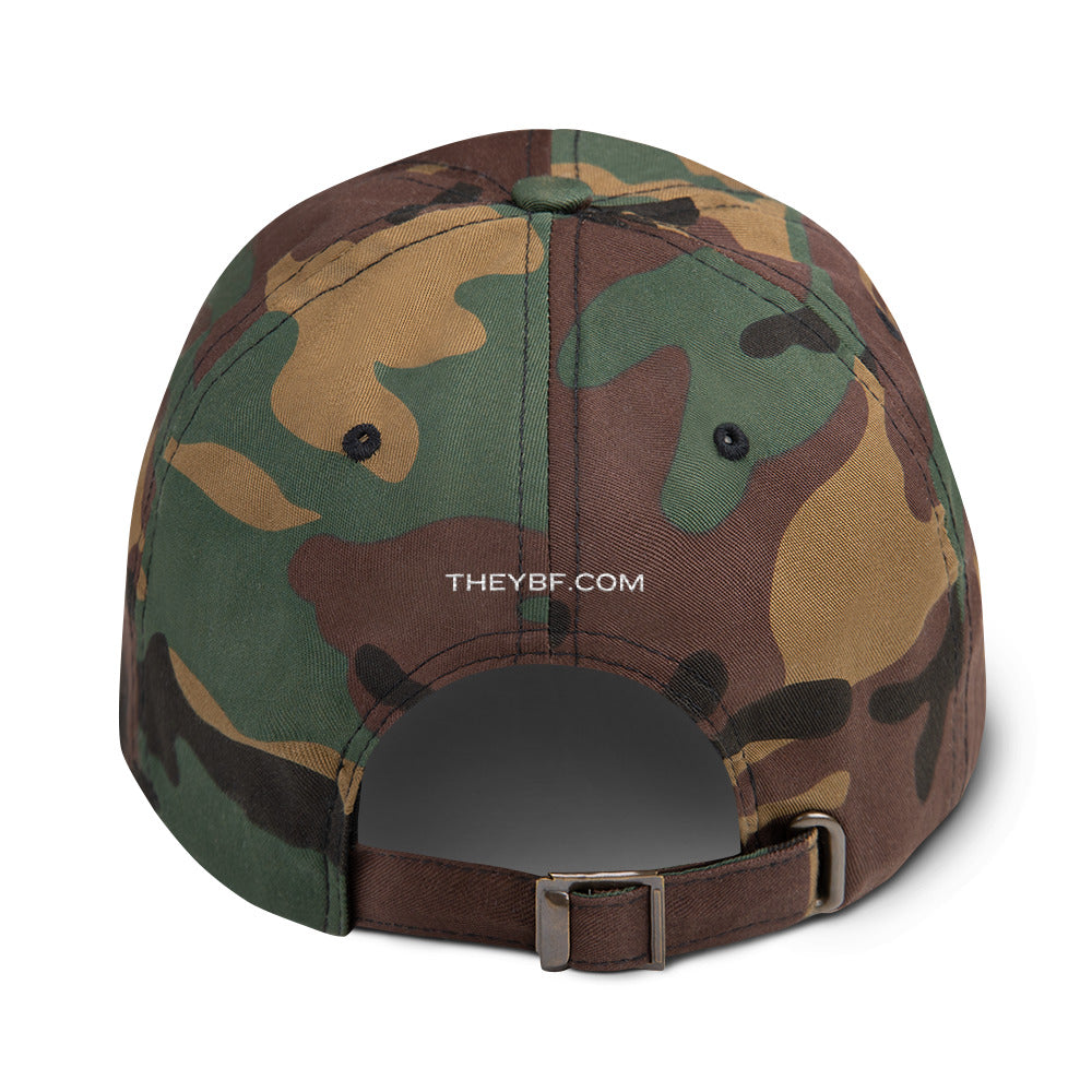 Premium Dad Hat, Juneteenth (White Font)