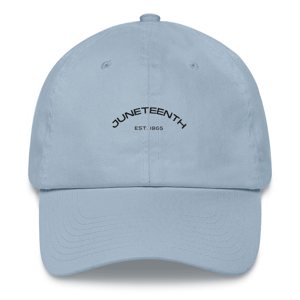 Premium Dad Hat, Juneteenth (Black Font)