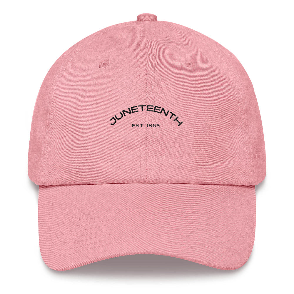 Premium Dad Hat, Juneteenth (Black Font)