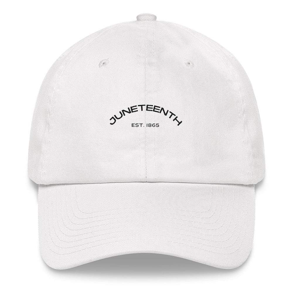 Premium Dad Hat, Juneteenth (Black Font)