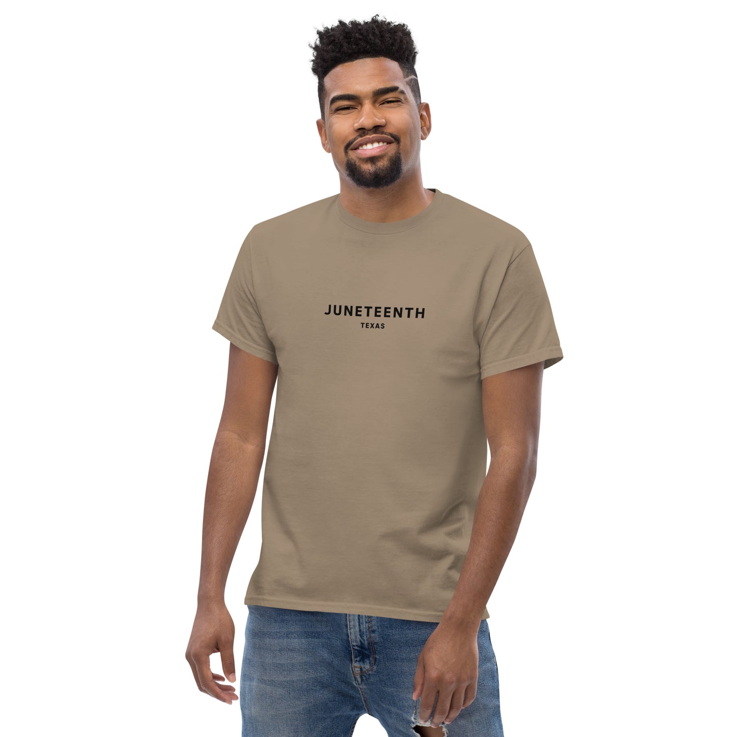 Men's Juneteenth Tee (Black Font)