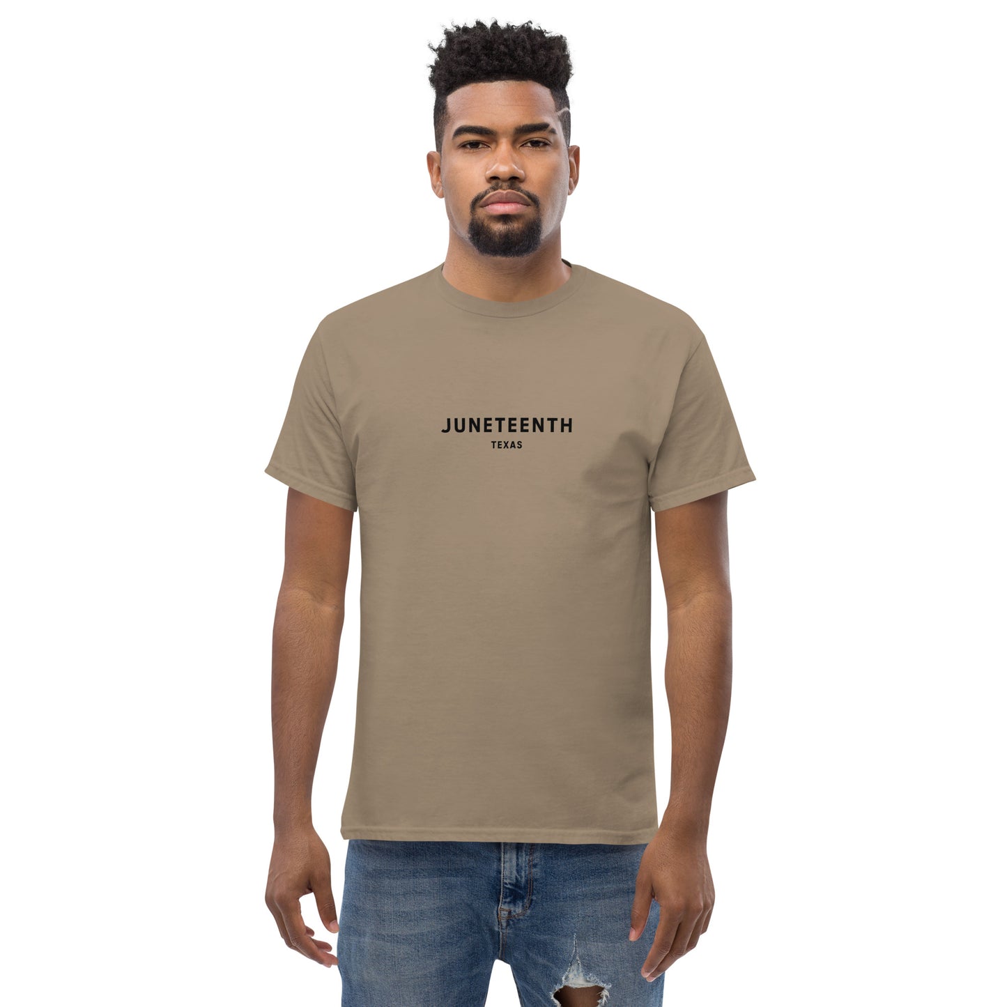 Men's Juneteenth Tee (Black Font)