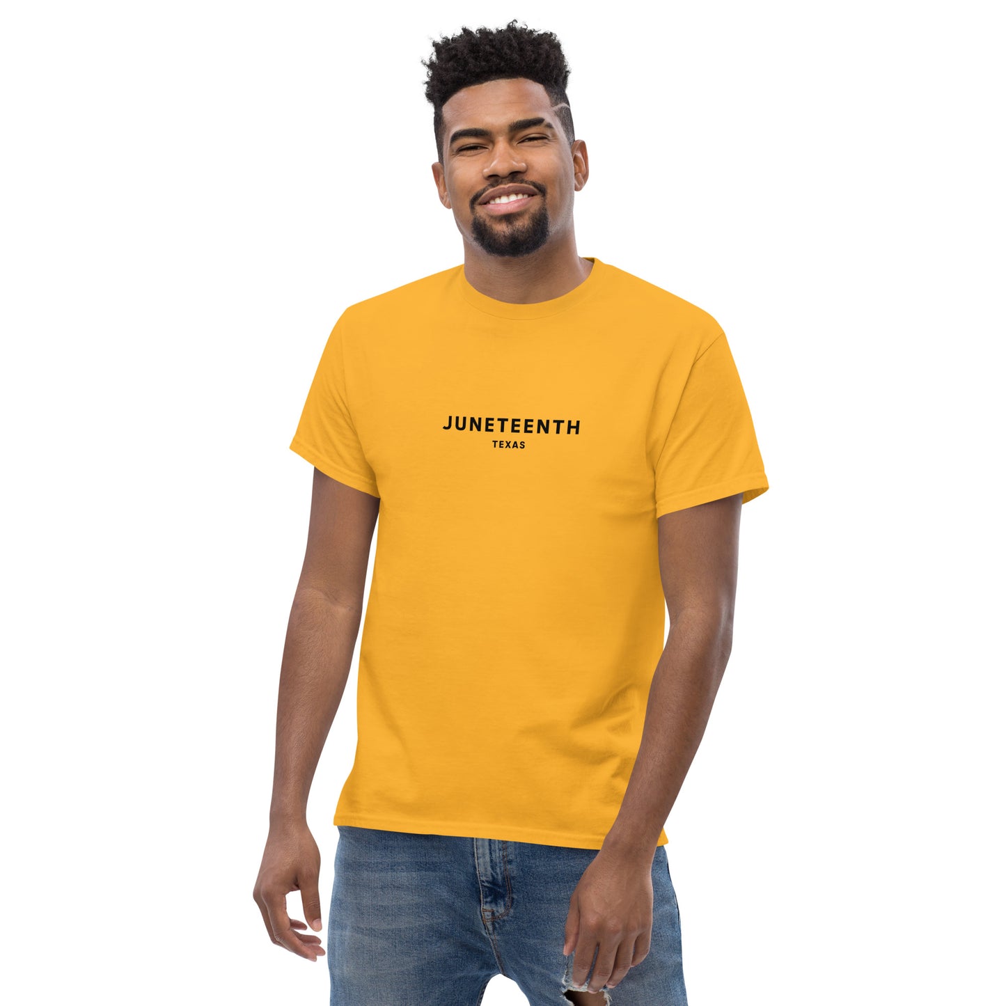 Men's Juneteenth Tee (Black Font)
