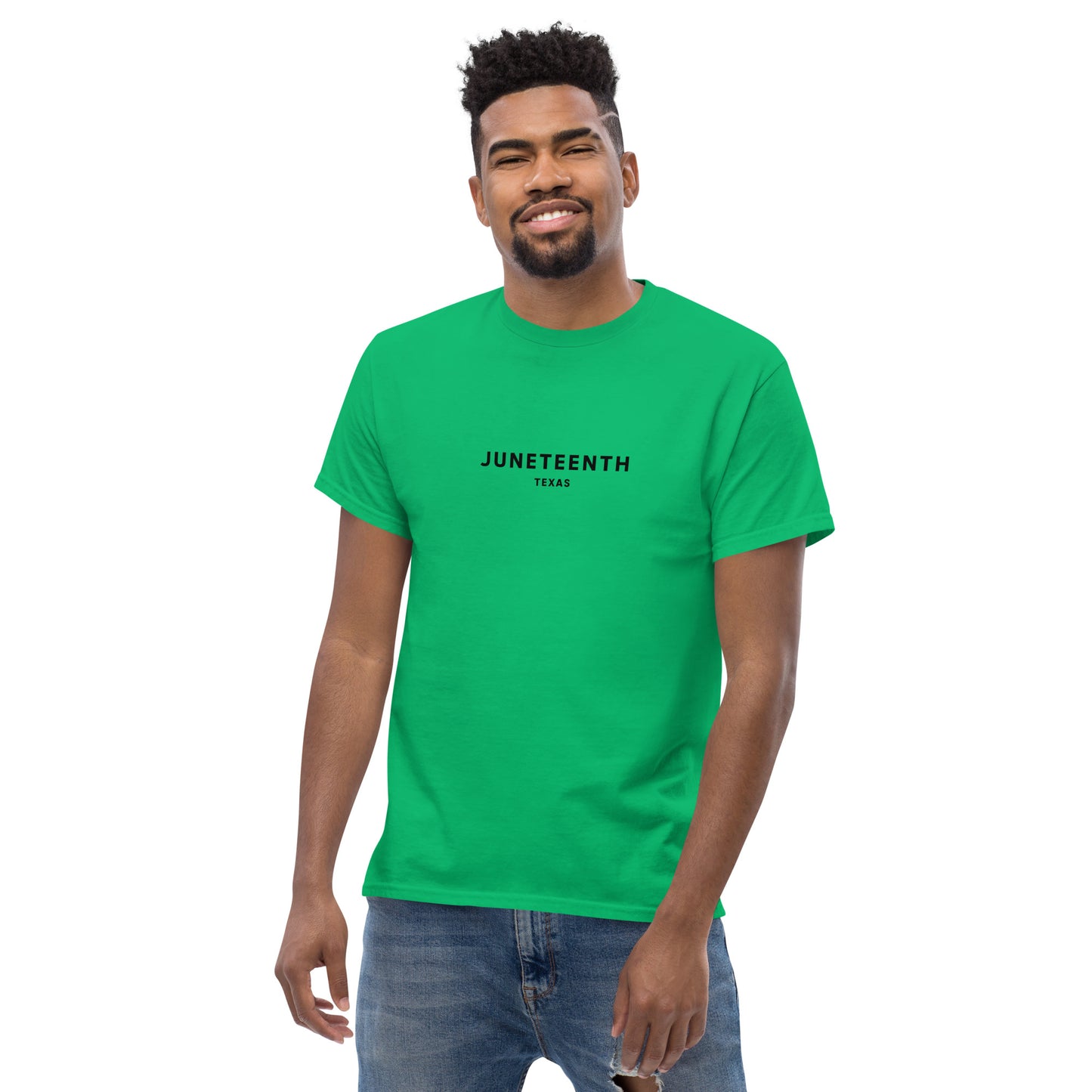 Men's Juneteenth Tee (Black Font)