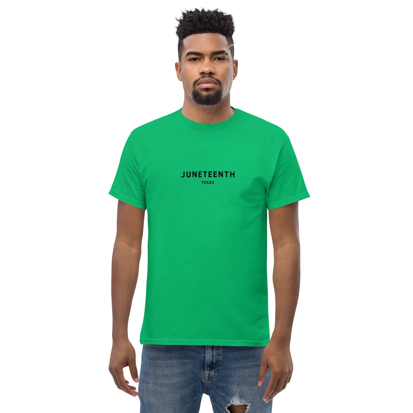 Men's Juneteenth Tee (Black Font)