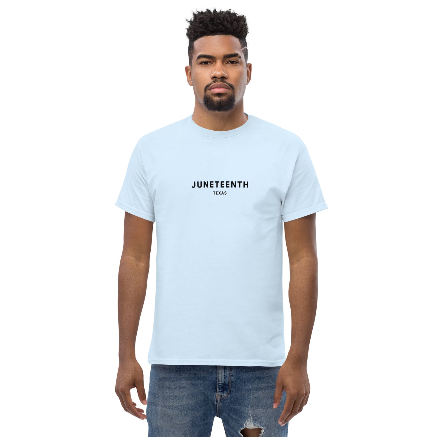 Men's Juneteenth Tee (Black Font)