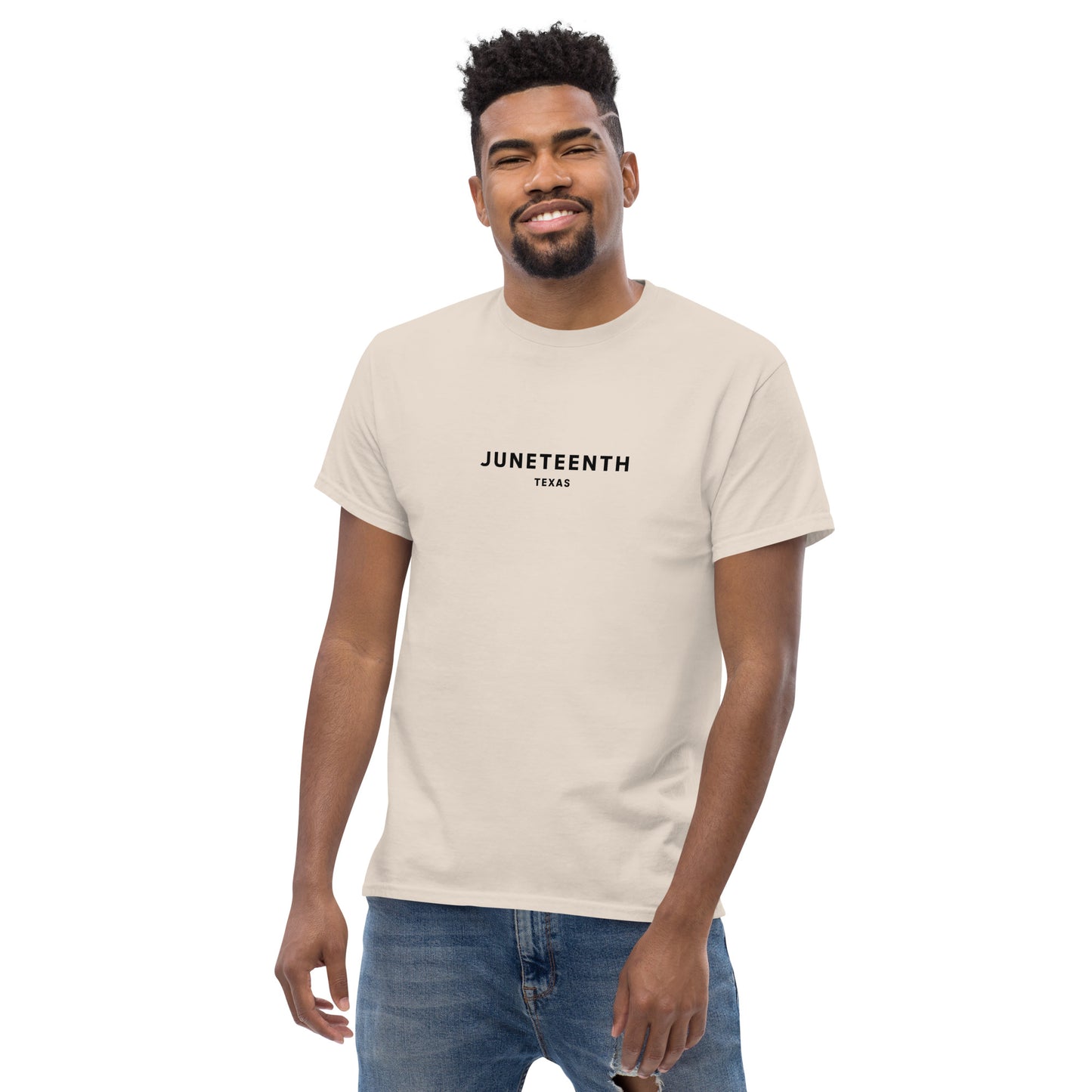 Men's Juneteenth Tee (Black Font)