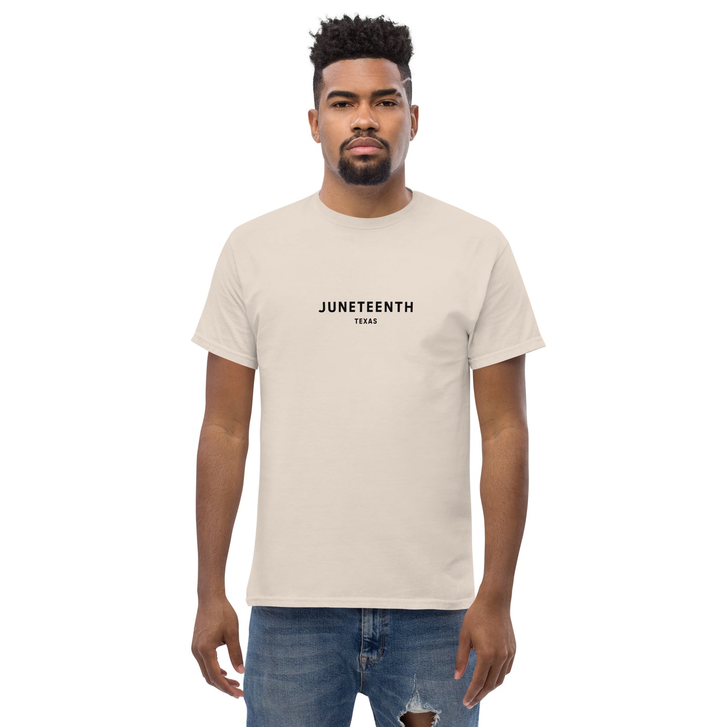 Men's Juneteenth Tee (Black Font)
