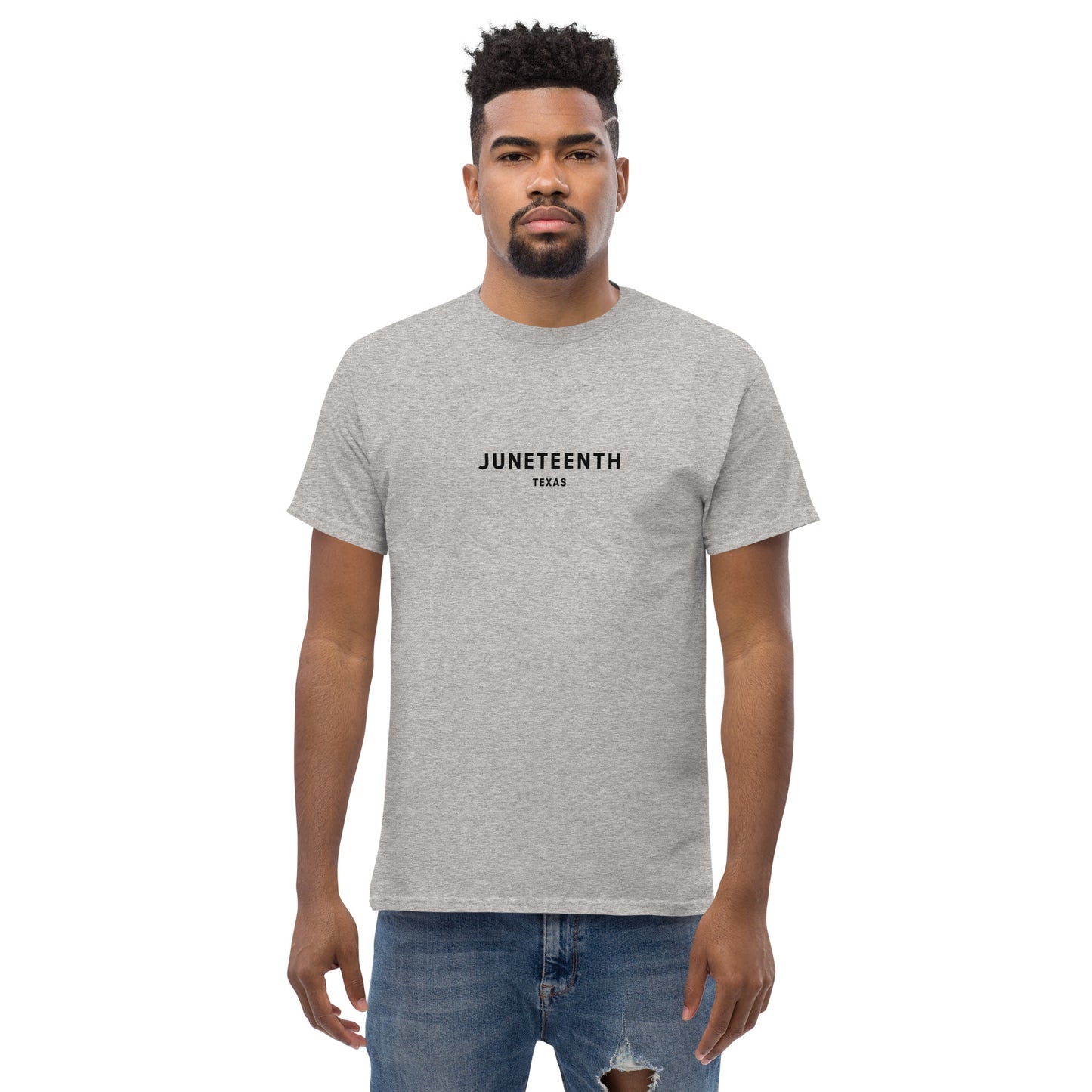 Men's Juneteenth Tee (Black Font)