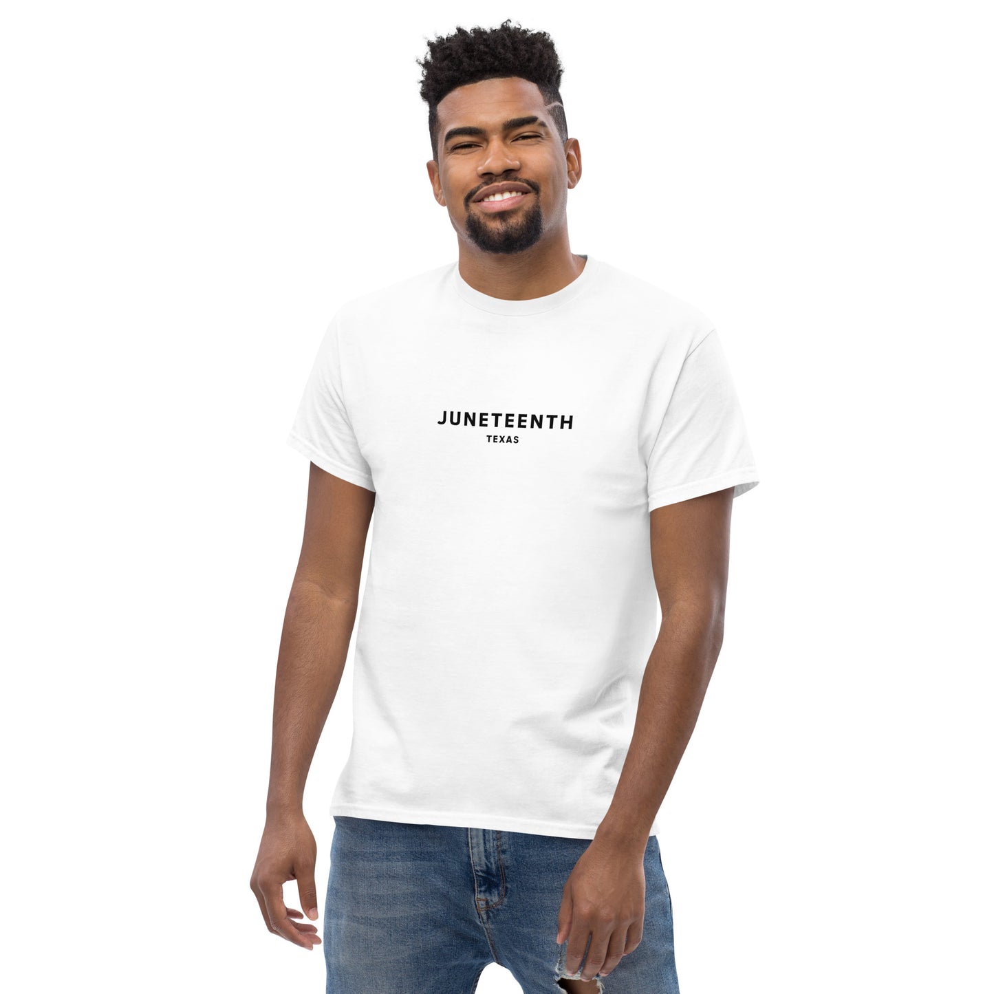 Men's Juneteenth Tee (Black Font)