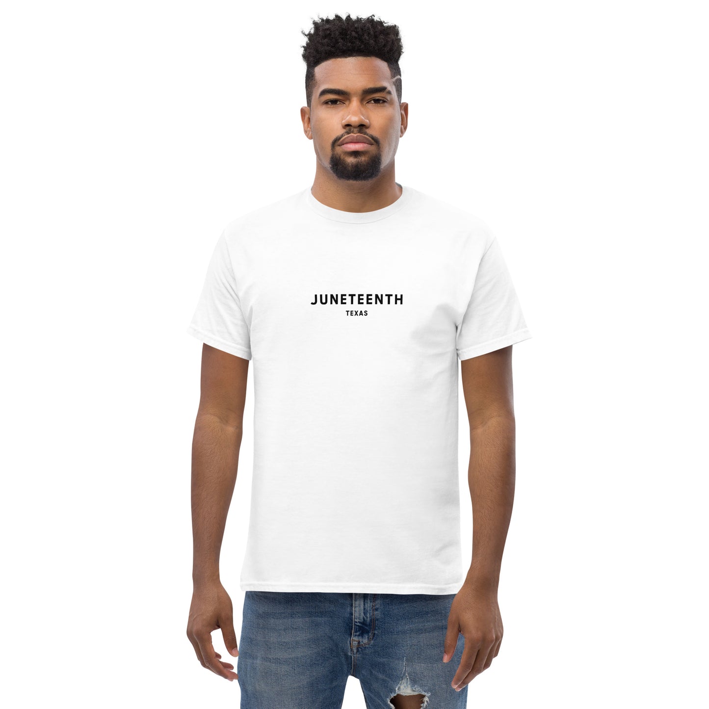 Men's Juneteenth Tee (Black Font)