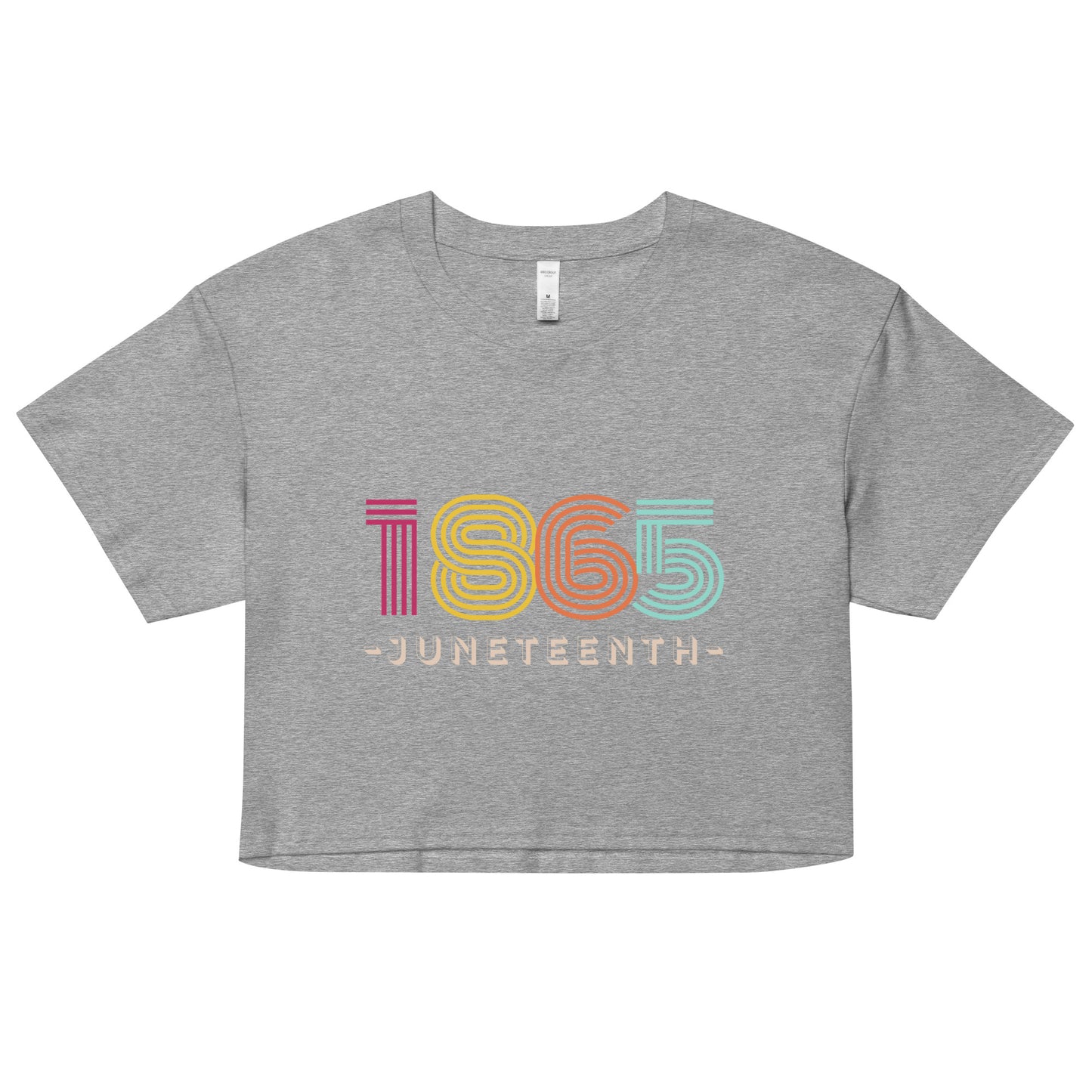 Retro Juneteenth Crop Top