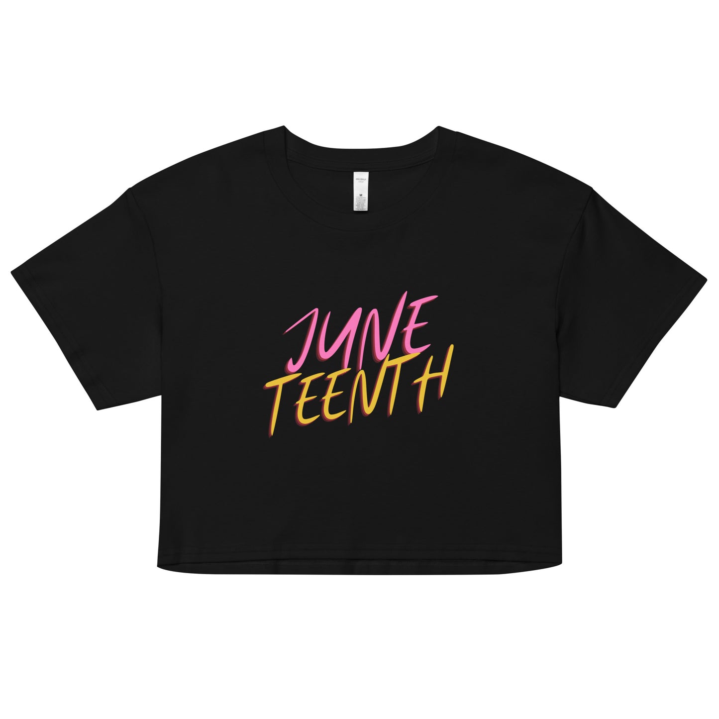 Juneteenth Vibes Crop Top