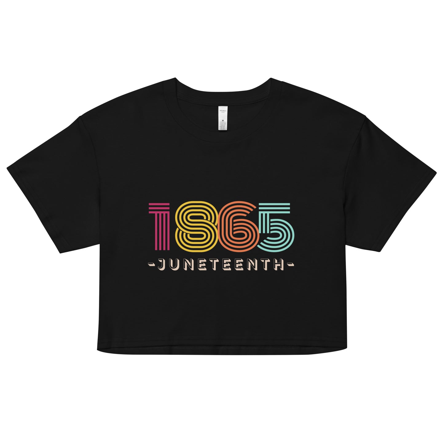 Retro Juneteenth Crop Top