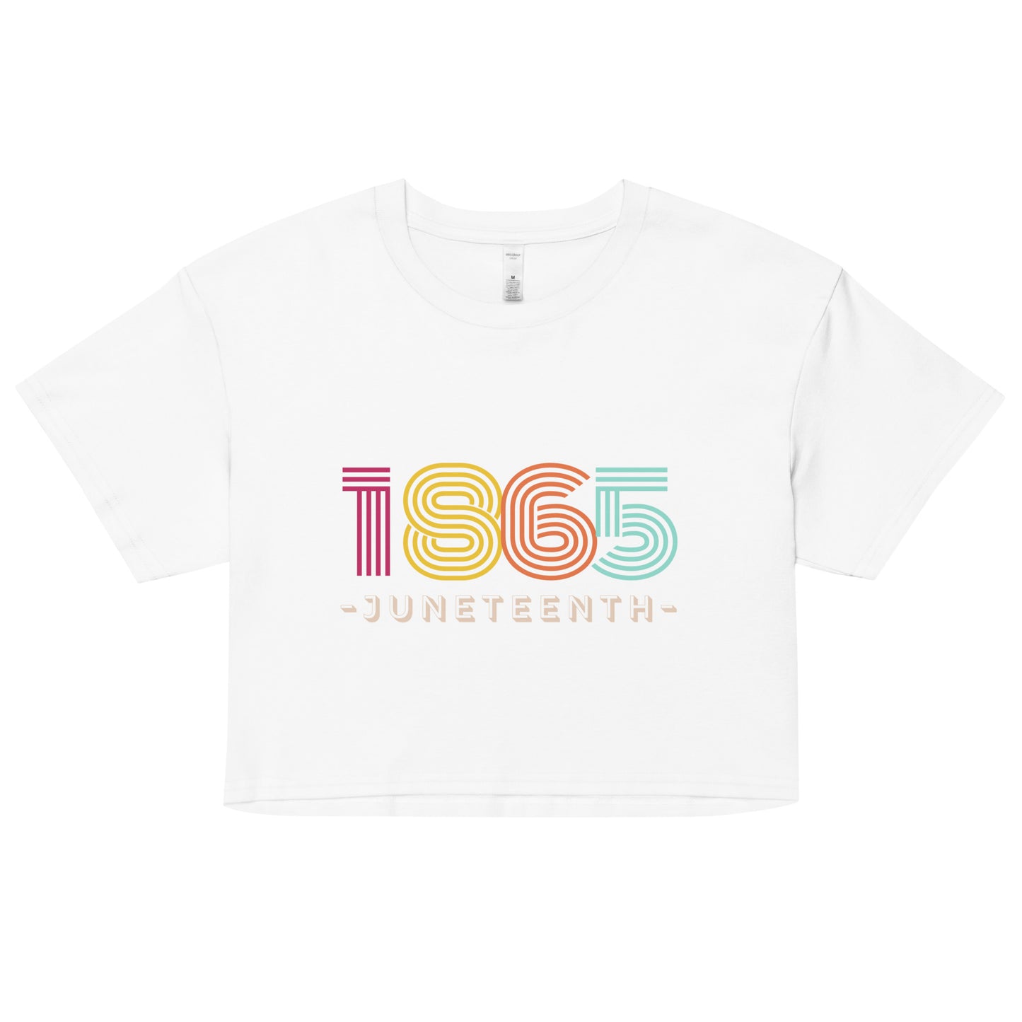 Retro Juneteenth Crop Top