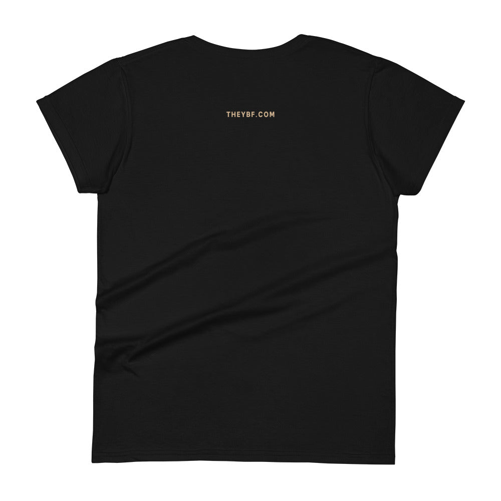 Fitted Juneteenth Tee (Nude Font)