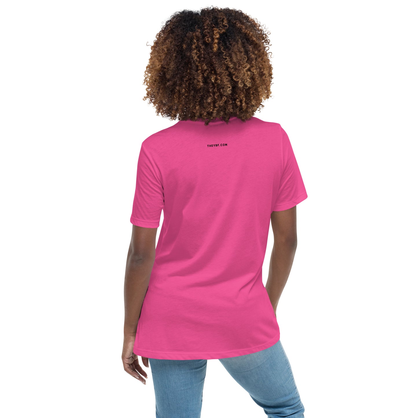 Minimalist Vibe Relaxed Women's Tee, Juneteenth (Black Font)