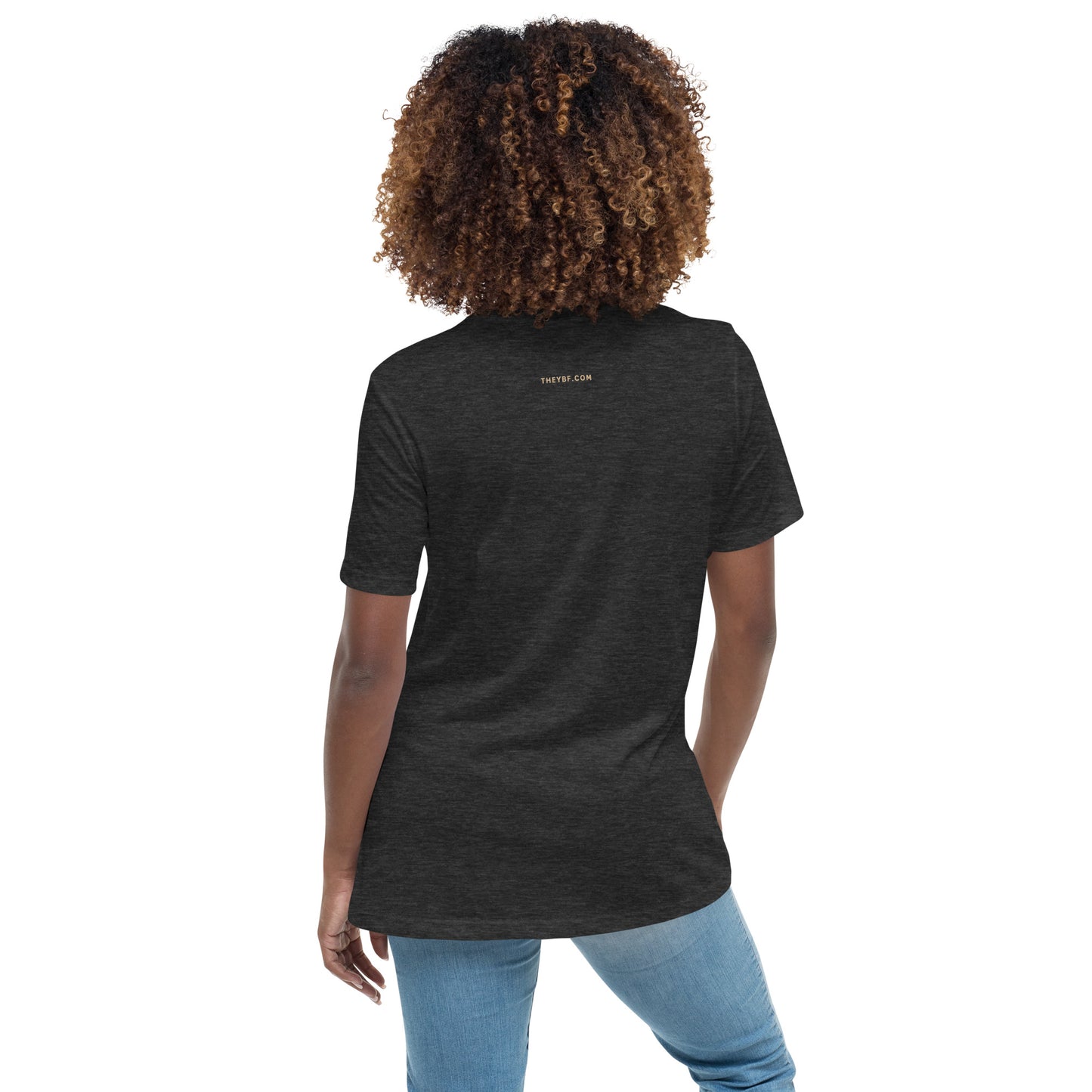 Minimalist Vibe Relaxed Women's Tee, Juneteenth (Nude Font)