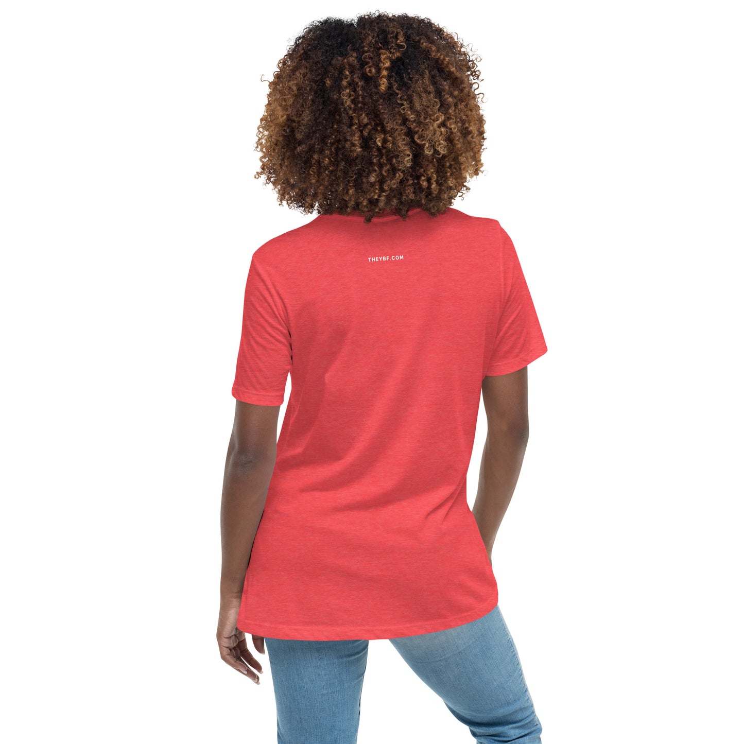 Minimalist Vibe Relaxed Women's Tee, Juneteenth (White Font)
