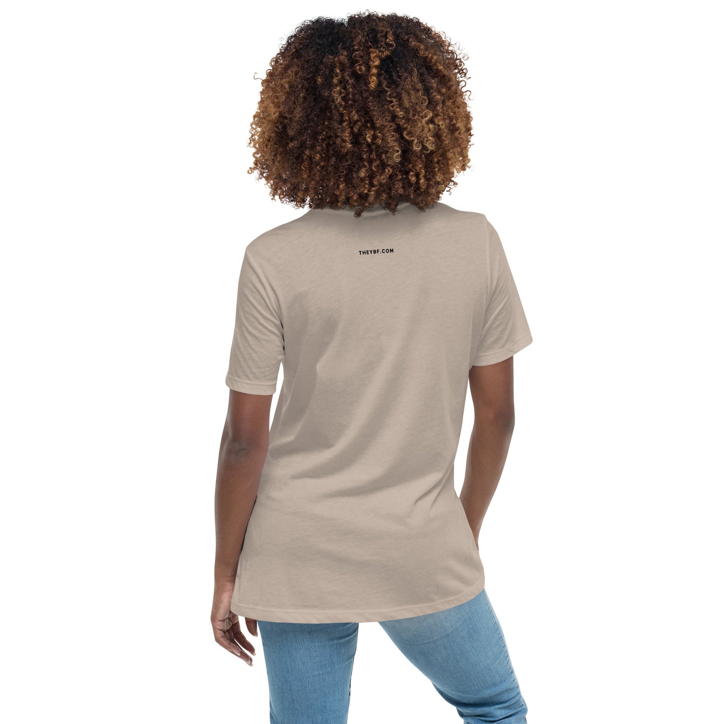 Minimalist Vibe Relaxed Women's Tee, Juneteenth (Black Font)