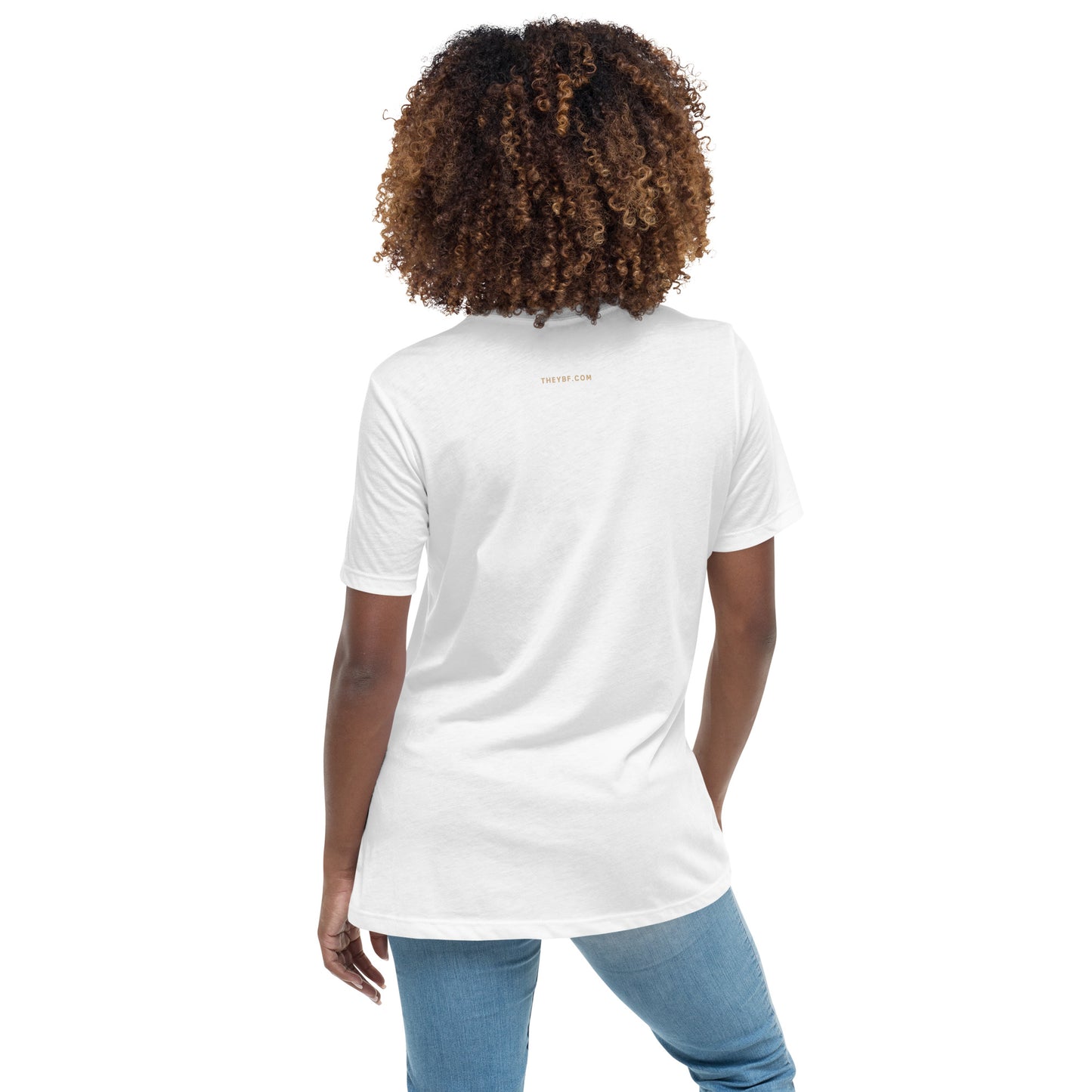 Minimalist Vibe Relaxed Women's Tee, Juneteenth (Nude Font)