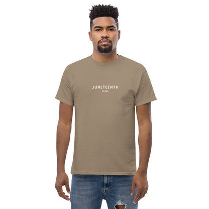 Men's Juneteenth Tee (Nude font)