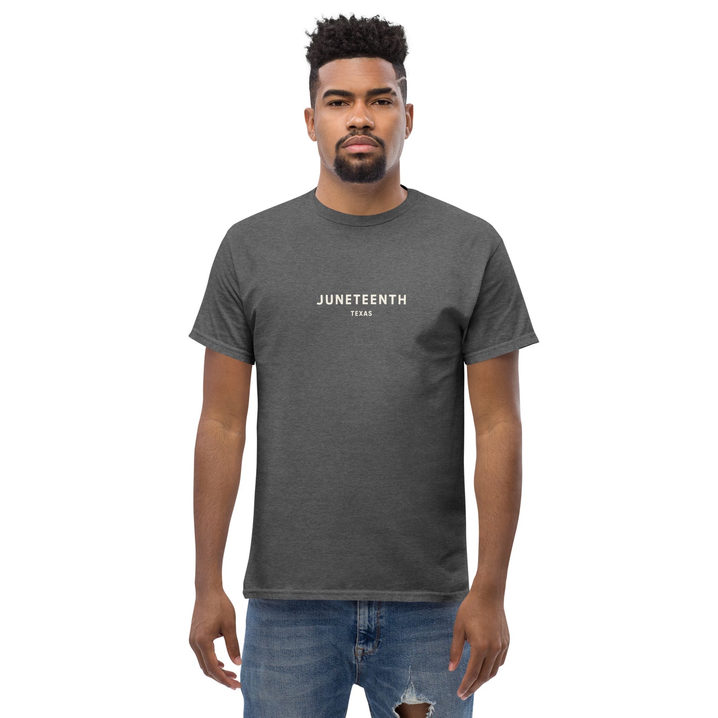 Men's Juneteenth Tee (Nude font)