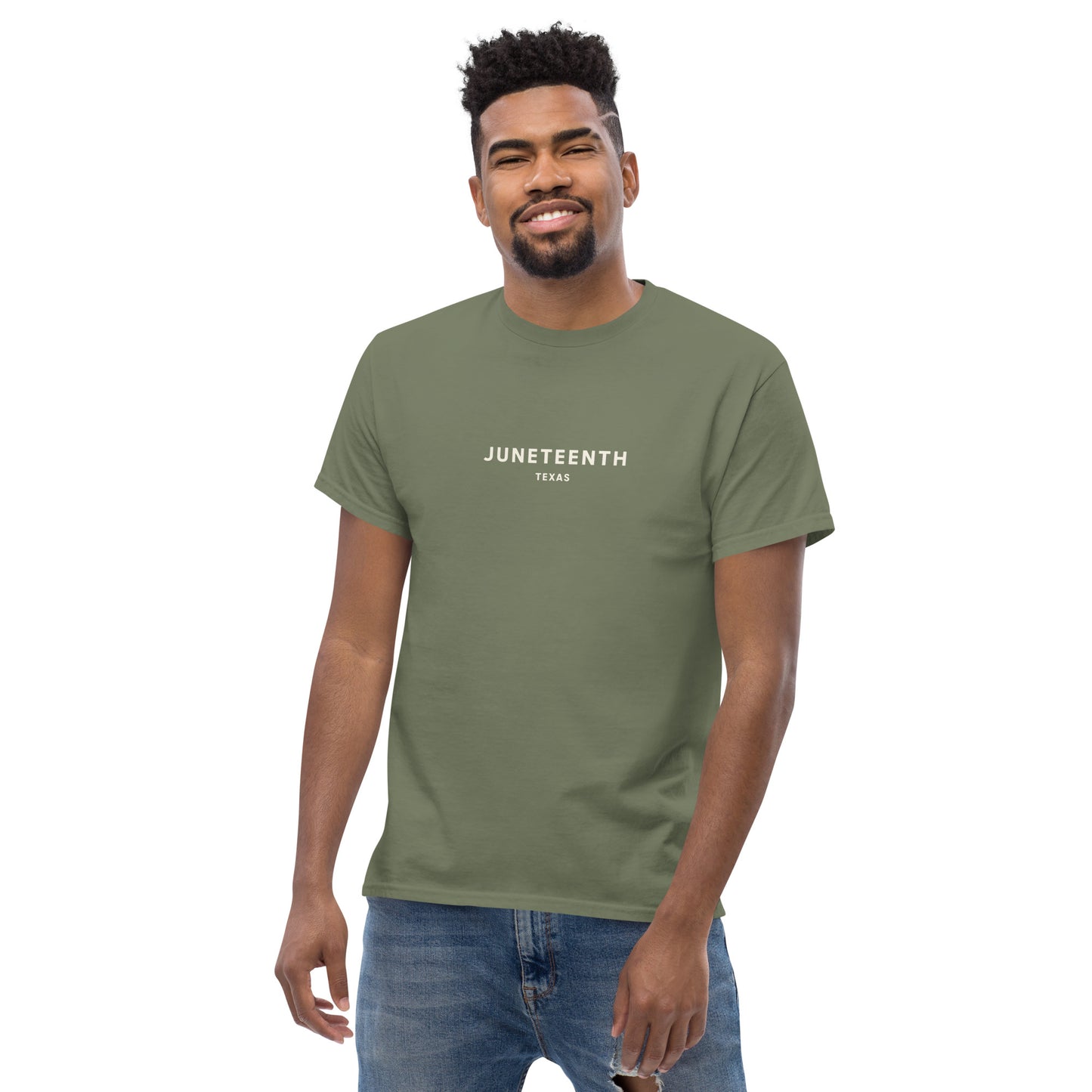 Men's Juneteenth Tee (Nude font)