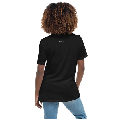 Minimalist Vibe Relaxed Women's Tee, Juneteenth (White Font)