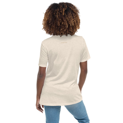 Minimalist Vibe Relaxed Women's Tee, Juneteenth (Nude Font)